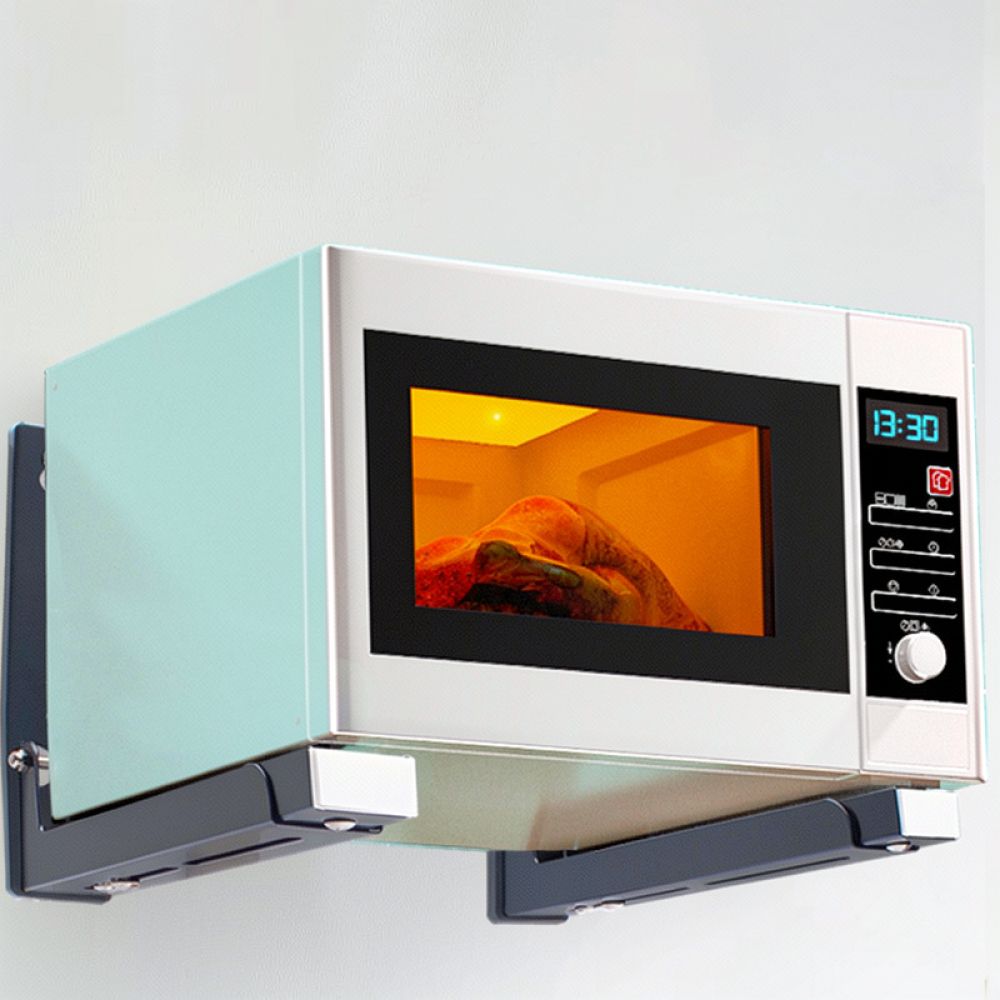 Microwave Oven - Retractable Microwave Oven Bracket Wall Mounted
