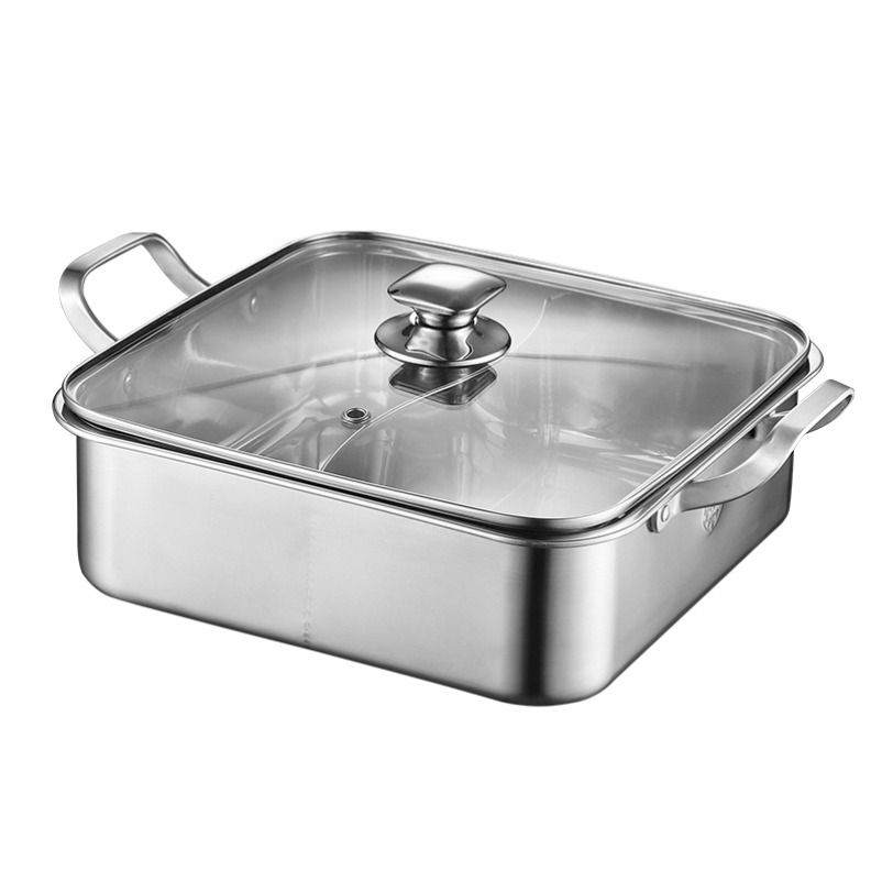 Induction Cooker - 304 Stainless Steel Mandarin Duck Pot