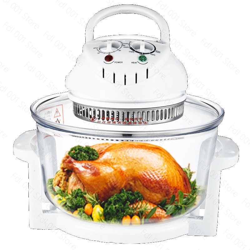 Glass Air fryer Light wave fur - đánh giá và giá Air Fryer