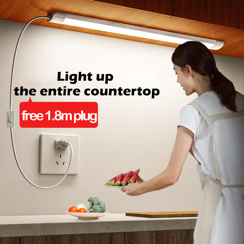 LED Lights Kitchen Under Cabin - đánh giá và giá Kitchen Appliances Cabinet